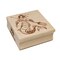 Merman Mermaid Man with Trident Square Rubber Stamp for Stamping Crafting